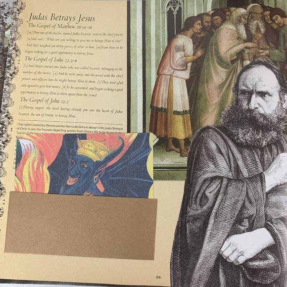 The Gospel A Vault on the Life of Jesus Christ Whitman Christian HC Slipcase ART - Picture 8 of 12